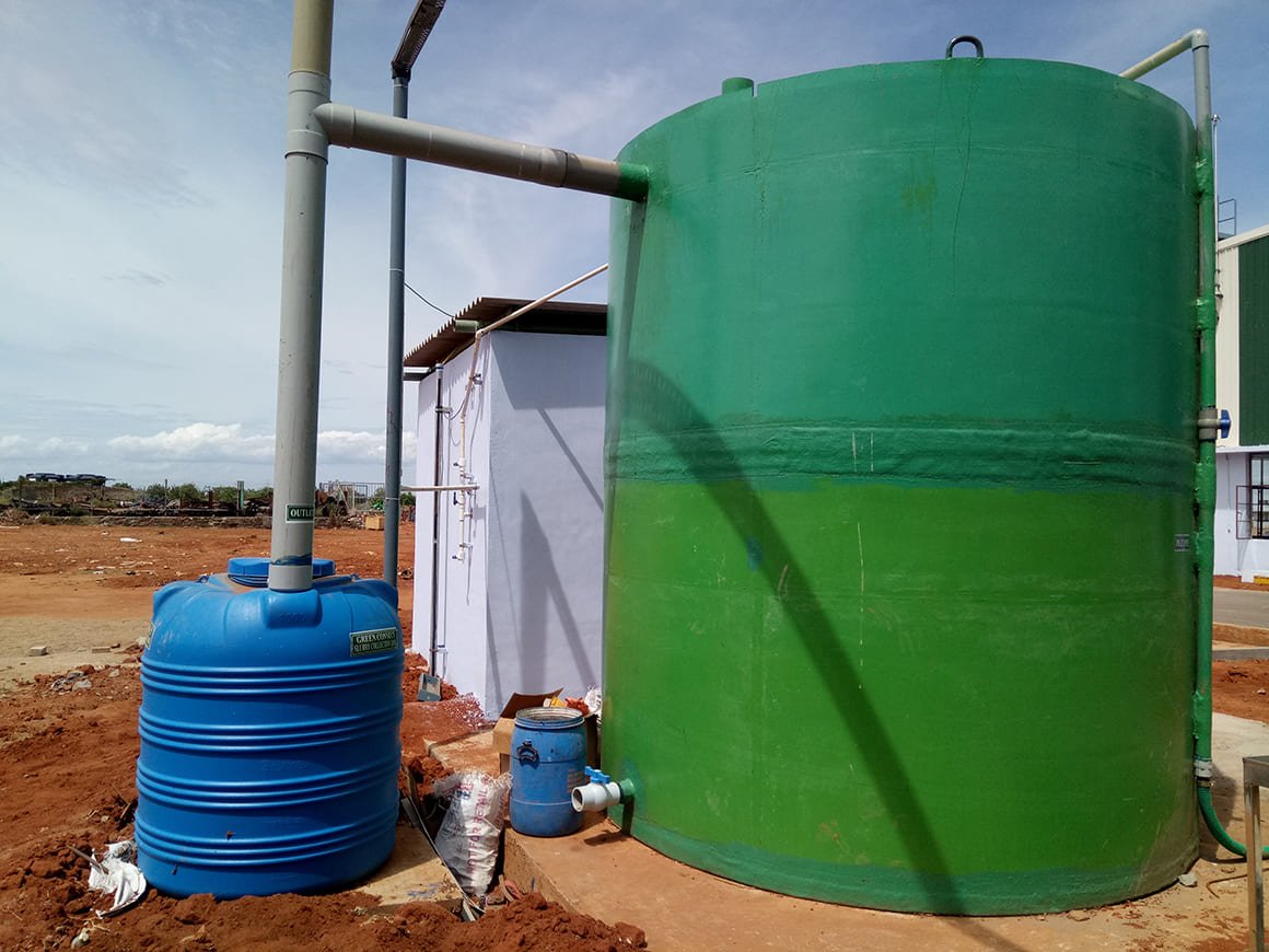 domestic sewage treatment plant